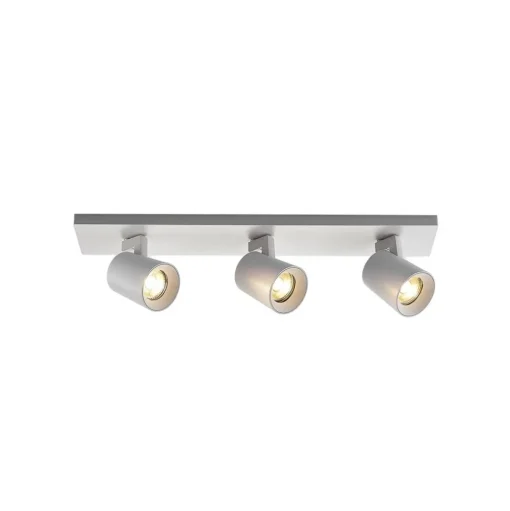 Arcchio Iavo plafondspot, hoekig, wit, 3-lamps