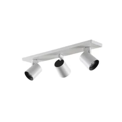 Arcchio Iavo plafondspot, hoekig, wit, 3-lamps