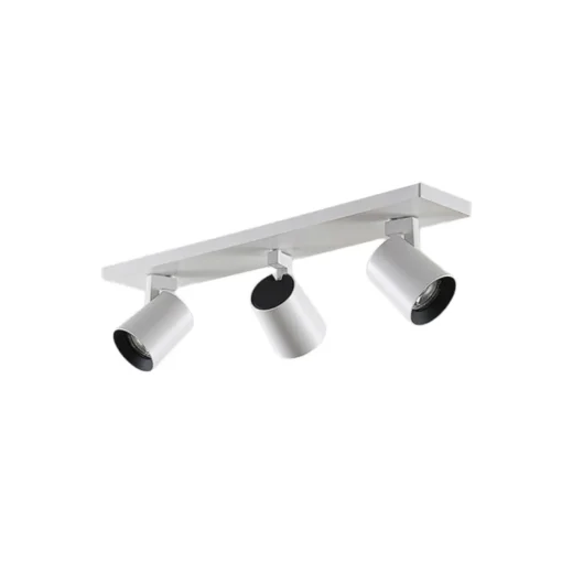 Arcchio Iavo plafondspot, hoekig, wit, 3-lamps