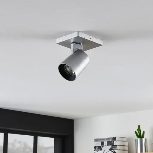 Arcchio Iavo spot, hoekig, alu, 1-lamp