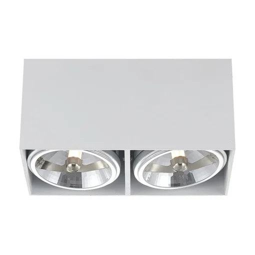 Arcchio Jarle plafondlamp, 2-lamps wit