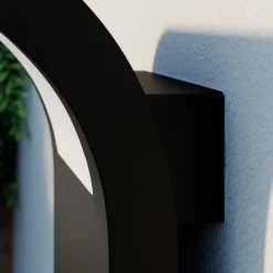 Arcchio LED buiten wandlamp Advik, antraciet, IP54, sensor