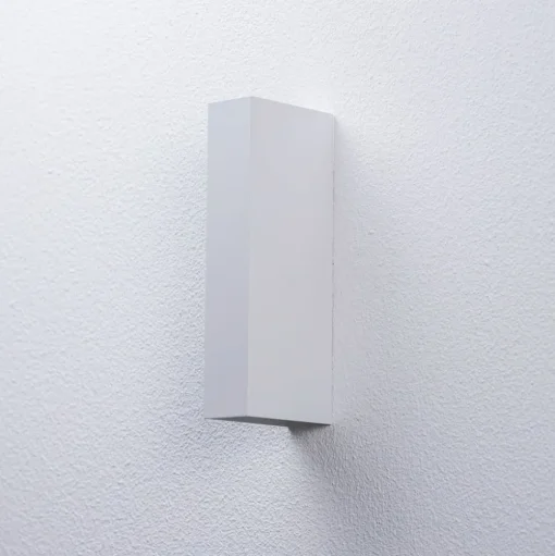 Arcchio LED buiten wandlamp Brinja, wit, metaal, IP65