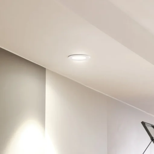 Arcchio LED downlight Aryx, wit, 4.000K