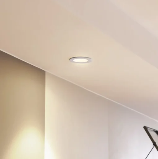 Arcchio LED downlight Aryx, wit, 2.700K