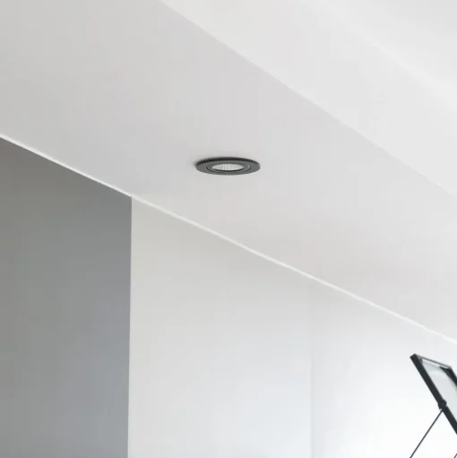 Arcchio LED downlight Jyra, zwart, 2.700K