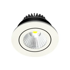 Arcchio LED downlight Jyra, wit, 2.700K
