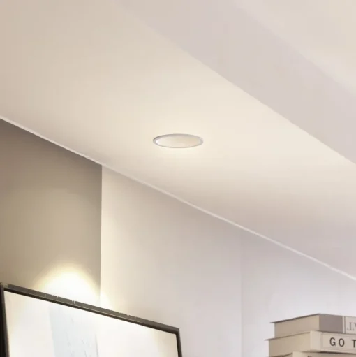 Arcchio LED downlight Niria, wit, 2.700K