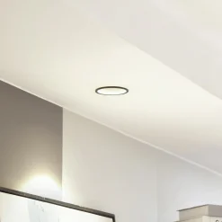 Arcchio LED downlight Niria, zwart, 3.000K