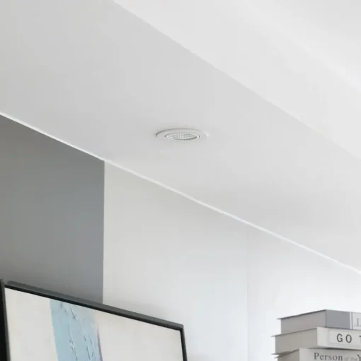 Arcchio LED downlight Zarik, wit, 4.000K