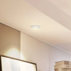Arcchio LED downlight Zarik, wit, 2.700K
