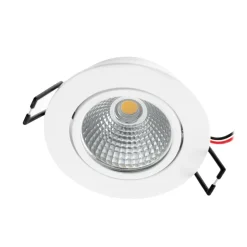 Arcchio LED downlight Zarik, wit, 2.700K
