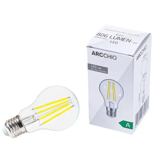 Arcchio LED filament lamp, E27, 13,5W, 2500lm, 2700K