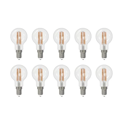 Arcchio LED filament lamp E14 G45, set van 10, 3000 K