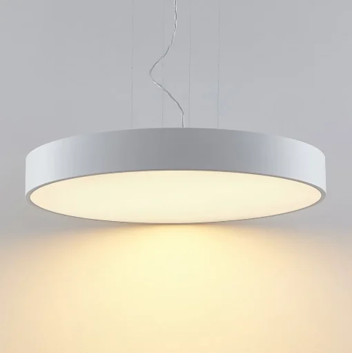 Arcchio LED hanglamp Noabelle, Ø 80 cm, wit, metaal