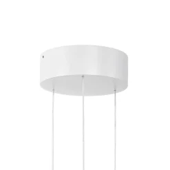 Arcchio LED hanglamp Rotari, lens, downlight, wit