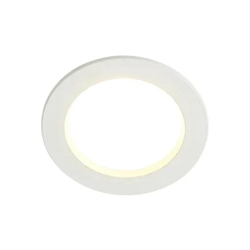 Arcchio LED inbouwlamp Milaine, wit, dimbaar, set van 2
