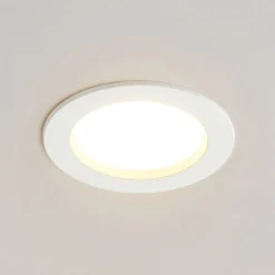 Arcchio LED inbouwlamp Milaine, wit, dimbaar, set van 2