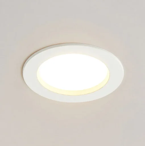 Arcchio LED inbouwlamp Milaine, wit, dimbaar, set van 2