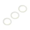 Arcchio LED inbouwlamp Milaine, wit, dimbaar, set van 3