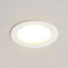 Arcchio LED inbouwlamp Milaine, Ø 10 cm, wit, dimbaar