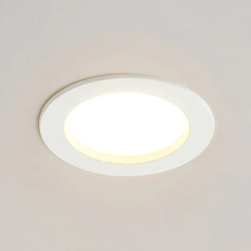 Arcchio LED inbouwlamp Milaine, Ø 10 cm, wit, dimbaar