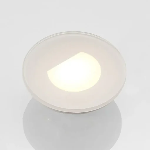 Arcchio LED inbouwlamp Vexi, Ø 7,8 cm, wit, aluminium, CCT