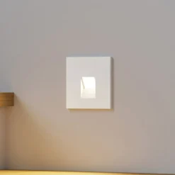 Arcchio LED inbouwlamp Vexi, 7,5 cm x 7,5 cm, wit, CCT