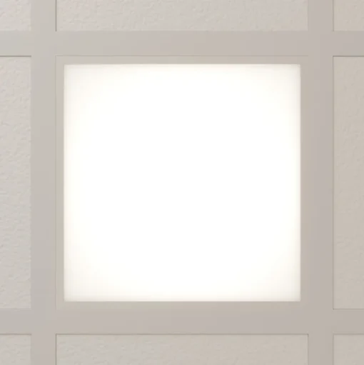 Arcchio LED inzetpaneel Vinas, 4.000 K, 36 W, 62 cm x 62 cm