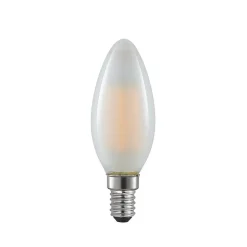 Arcchio LED kaarslamp E14, 4 W, mat, 2.700 K, dimbaar