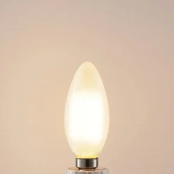 Arcchio LED kaarslamp E14, 4 W, 2.700 K, dimbaar, set van 2