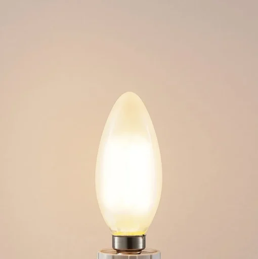 Arcchio LED kaarslamp E14, 4 W, 2.700 K, dimbaar, set van 2