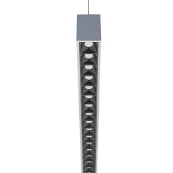 Arcchio LED kantoor hanglamp Jolinda slank, metaal, omhoog/omlaag