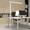 Arcchio LED kantoor vloerlamp Susi, wit, sensor, touchdimmer