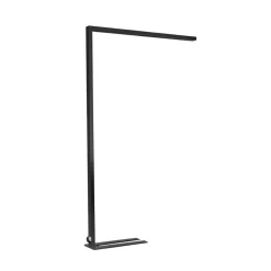 Arcchio LED kantoor vloerlamp Jolinda, zwart, 4000K, sensor