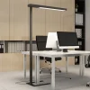 Arcchio LED kantoor vloerlamp Susi, zwart, sensor, touchdimmer
