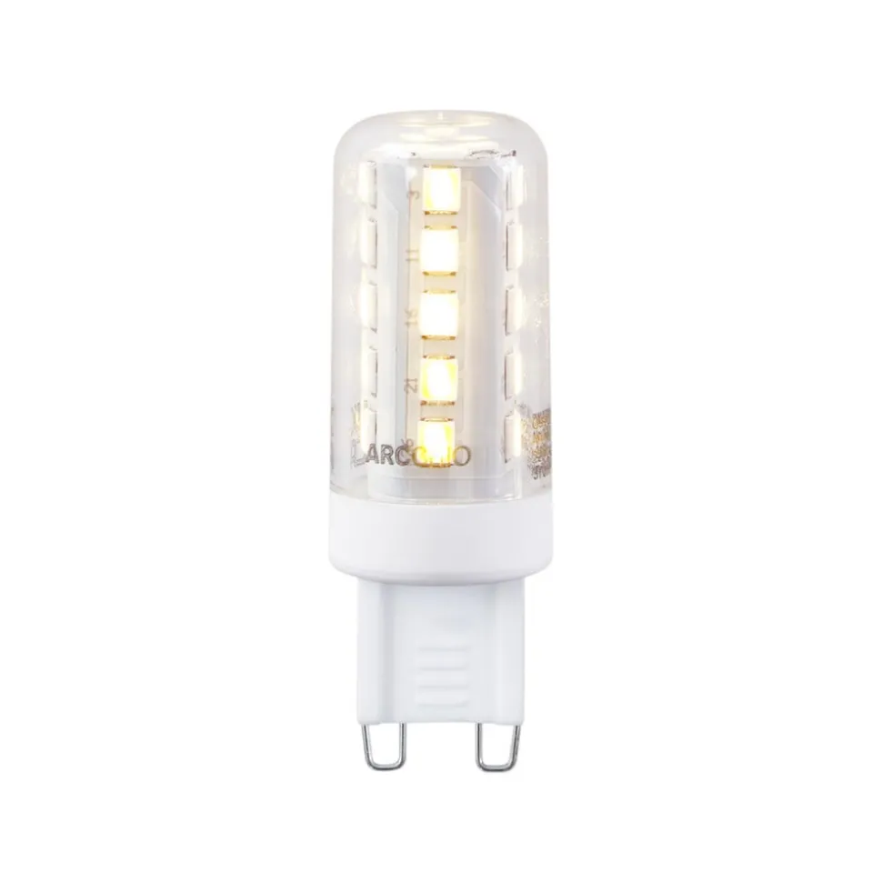 Arcchio LED lamp, G9, 3.000 K, 2,6 W, helder, 485 lm