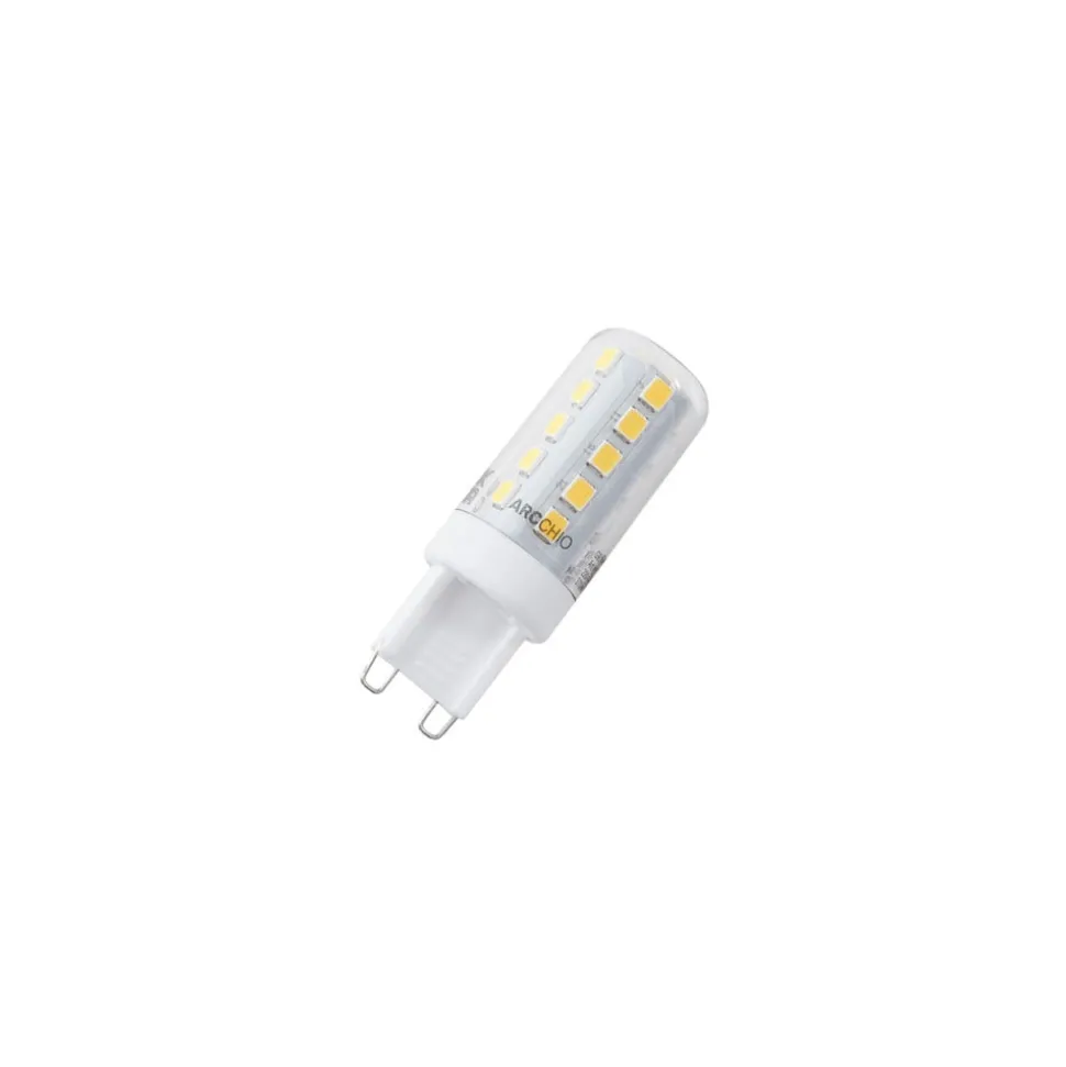Arcchio LED lamp, G9, 3.000 K, 2,6 W, helder, 485 lm