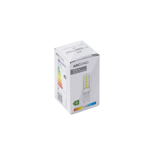 Arcchio LED lamp, G9, 2.700 K, 2 W, helder, 370 lm