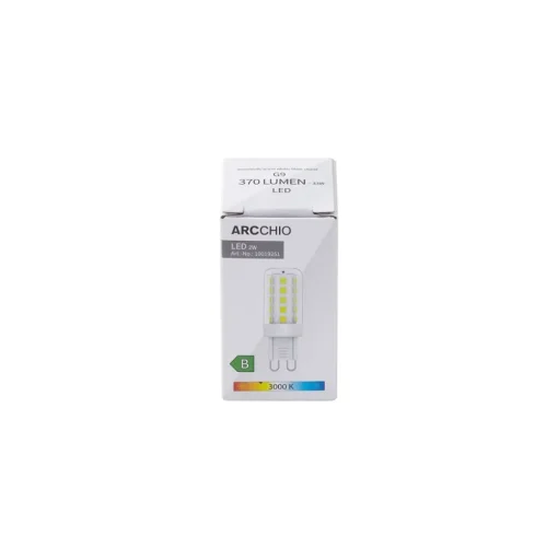 Arcchio LED lamp, G9, 3.000 K, 2 W, helder, 370 lm