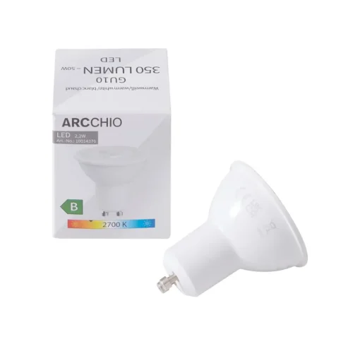 Arcchio LED lamp, GU10, 2,2 W, 2.700 K, 350 lumen