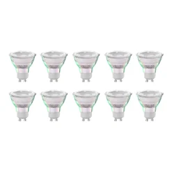 Arcchio LED lamp GU10 4,7W 2700K 850lm glas set van 10
