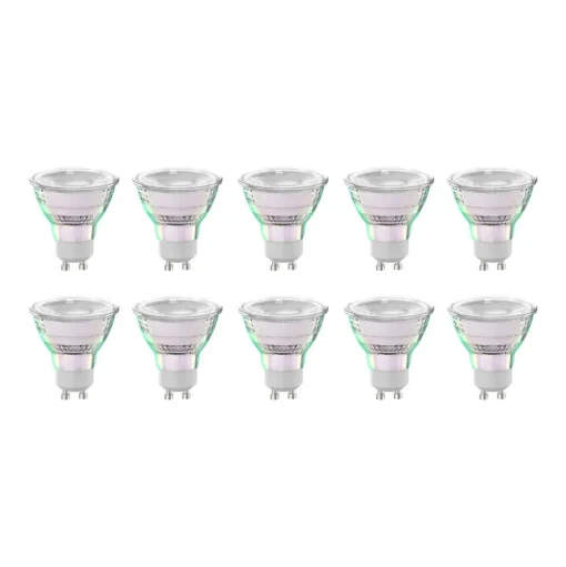 Arcchio LED lamp GU10 4,7W 2700K 850lm glas set van 10