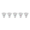 Arcchio LED lamp GU10 4,7W 2700K 850lm glas set van 5
