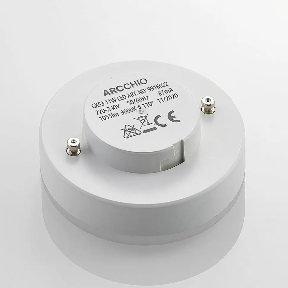 Arcchio LED lamp GX53 10W 3.000K 10 per set