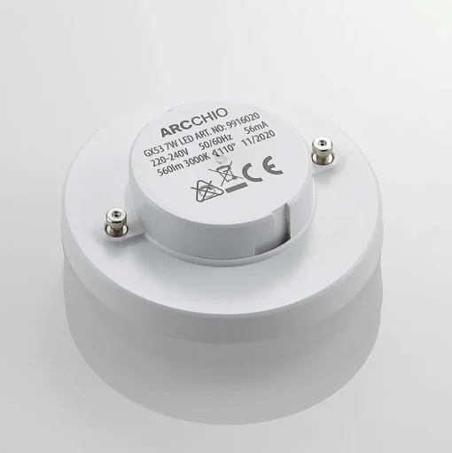 Arcchio LED lamp GX53 7W 3.000K 3 per set