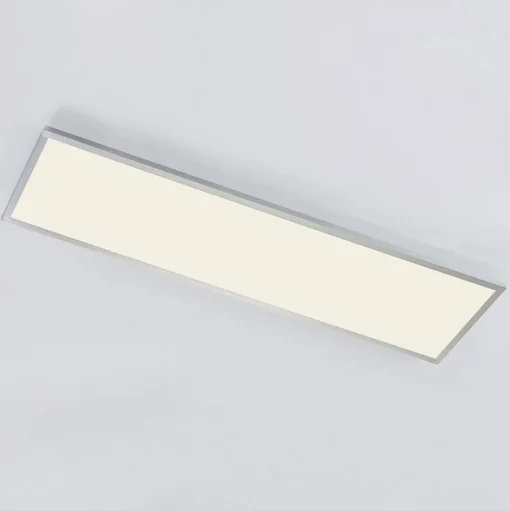 Arcchio LED paneel Arthur, 120 x 30 cm, zilver, 4000 K