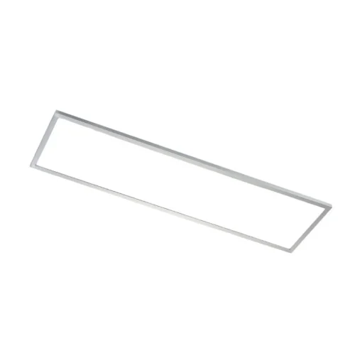 Arcchio LED paneel Arthur, 120 x 30 cm, zilver, 4000 K