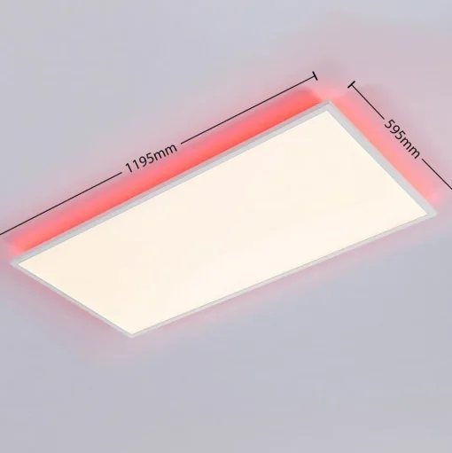 Arcchio LED paneel Brenda, 120 x 60 cm, CCT, afstandsbediening