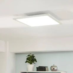 Arcchio LED paneel, CCT Lysander, 39 cm, wit, aluminium